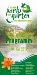 Flyer Tag der Parks und Grten Programm